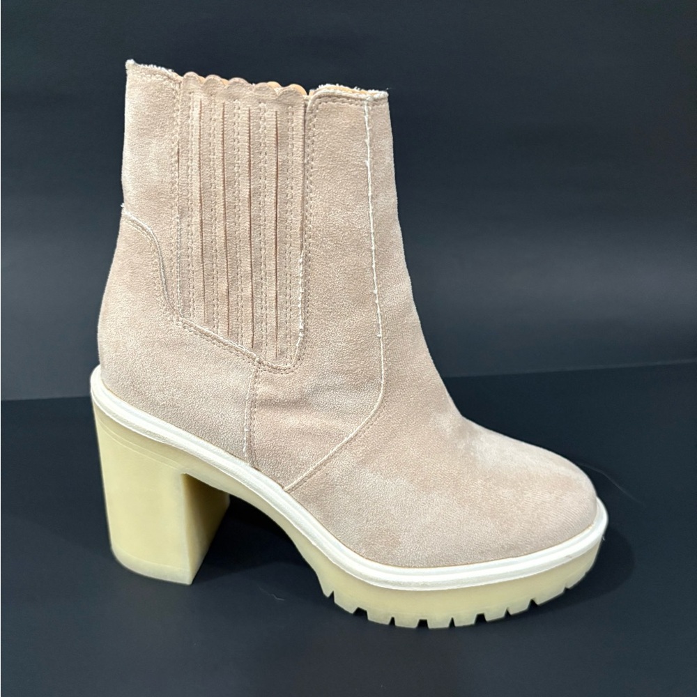 Altar'd State Tan Suede Boots